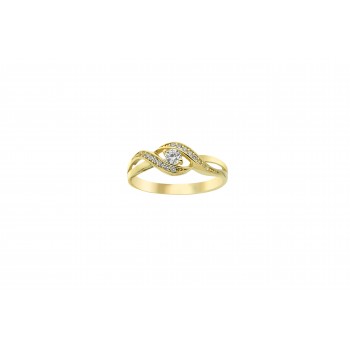 Gold Ring 10kt, LG70-4